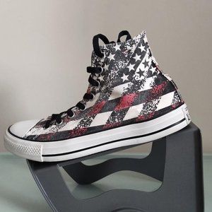 NWOT Converse Chuck Taylor All Star American Flag High-Top Sneakers